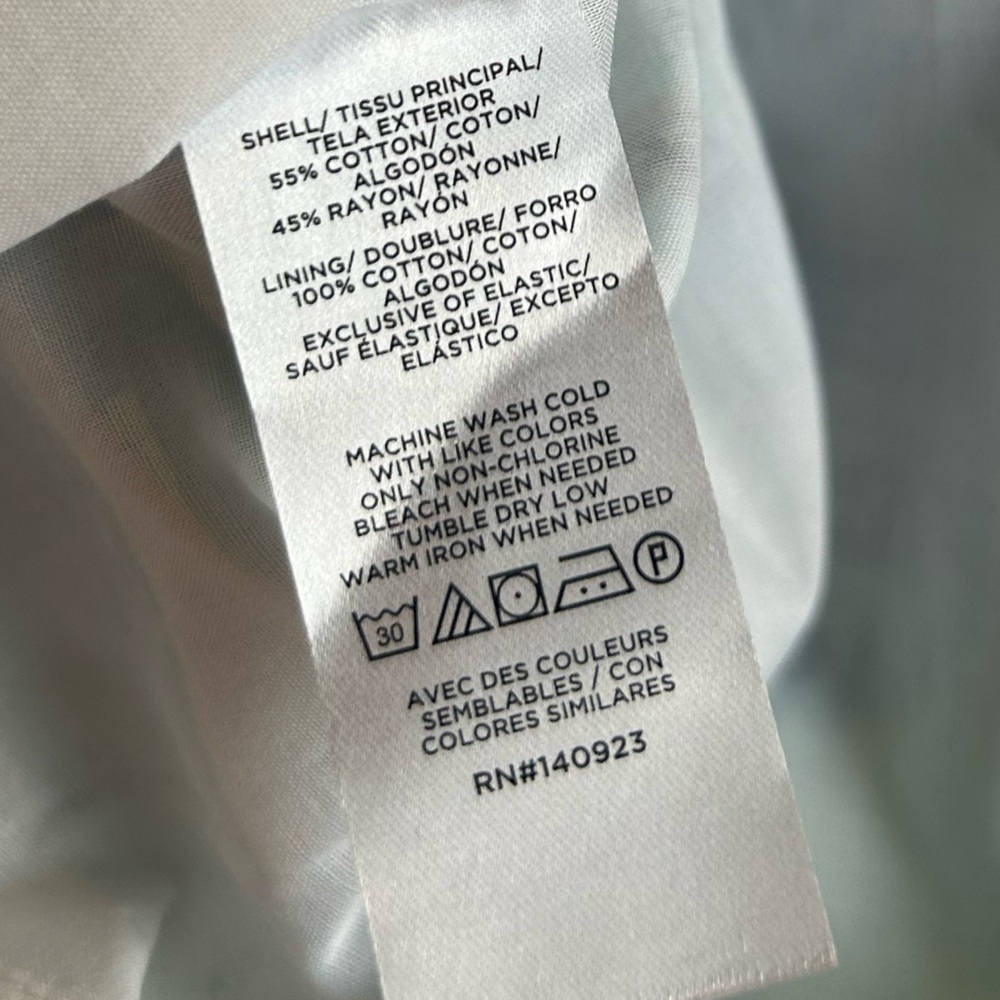 LOFT Blue and Green Patchwork Cami Mini Dress NWT - image 3